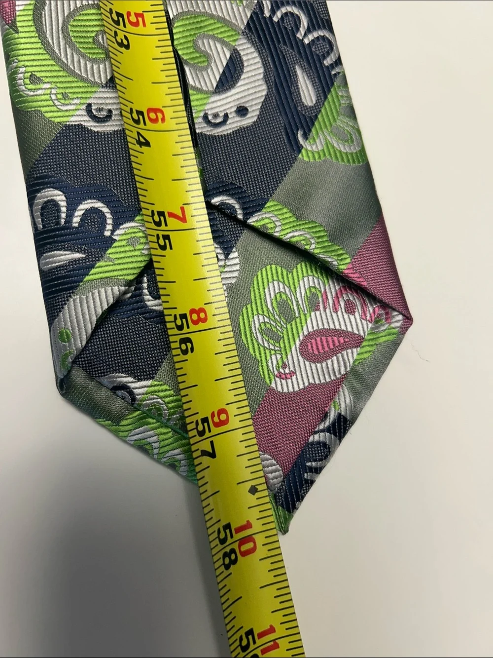 Verse 9- Men's Multicolor Patterned Necktie Set - Blue, Pink, Yellow, Green